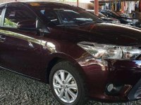 TOYOTA Vios E 2018 Manual Blackish Red-Located at Quezon City