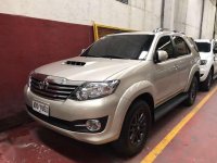 2015 Toyota Fortuner G Automatic 4x2 2.5 vnt