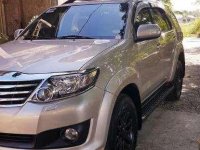 2012 Toyota Fortuner G manual diesel FOR SALE