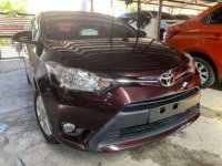 GRAB REGISTERED 2016 Toyota Vios 1.3 E Automatic Blackish Red