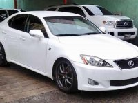 Lexus F-sport Is300 Pearl white limited 2009