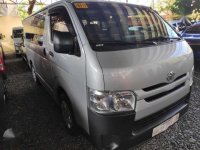 2018 Toyota Hiace 3.0 commuter diesel manual SILVER