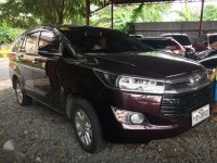 2017 TOYOTA Innova 28 G Manual Blackish Red Top of the Line