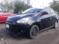 2015 Mitsubishi Mirage 12L Manual Gas Black