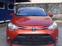 2017 Toyota Vios E 13L Automatic Gas Orange