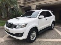 2014 Toyota Fortuner G 4x2 automatic transmission