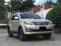 2015 Toyota Fortuner V Series Top of the line 1st owned