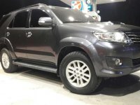 Toyota Fortuner 2014model V-variant top of the line.