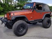 1999 Jeep Wrangler 4x4 FOR SALE