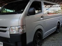 2016 Toyota Hiace Commuter 2.5 Manual Diesel Silver Metallic 