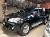 2012 TOYOTA Hilux 25 G 4x4 Black Manual