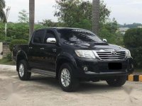 2013 Toyota Hilux G 4x4 1st own Cebu plate Auto trans