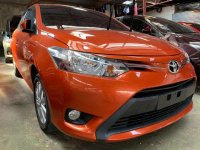 2018 Toyota Vios 1.3 E Automatic Orange Sedan