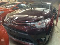 GRAB READY 2017 Toyota Vios E Manual Blackish Red