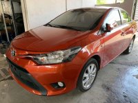 Grab Registered 2017 Toyota Vios 1.3 E Automatic Orange Metallic