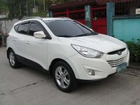 2012 Hyundai Tucson 4x4 CRDI diesel AT pearl white