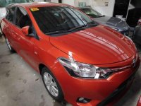 2017 Toyota Vios 1.3E automatic metallic ORANGE