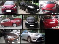 2016 grab Toyota  Vios E MT masterlist AT