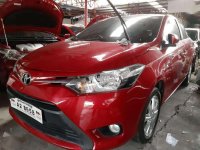 TOYOTA Vios E 2018 Automatic Red-Located at Quezon City