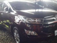 Toyota Innova G 2017 Manual B.Red-Located at Quezon City