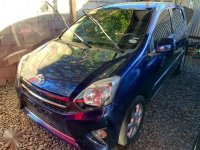 2016 Toyota Wigo 1.0 G Automatic Blue Hatchback