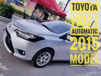 Toyota Vios E Automatic 2015 Model for sale