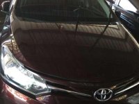 2017 TOYOTA Vios E automatic blackish red