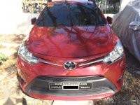 Toyota Vios 2016 MT Red for sale