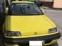 Isotope Green Honda Civic Hatchback 1991