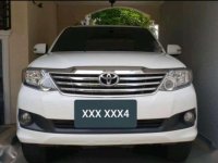 2014 Toyota Fortuner for sale