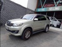 2012 Toyota Fortuner G for sale