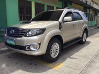 TOYOTA FORTUNER G 2013 Matic FOR SALE