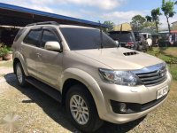 Toyota Fortuner V automatic intercooler turbo diesel 2014