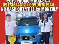 2019 Promotion for Mitsubishi Mirage g4 