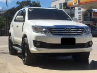 2013 Toyota Fortuner G 4x2 1st owned Cebu plate