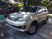 For Sale Only 2014 Toyota Fortuner G Manual Transmission