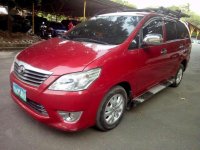 2012 Toyota Innova 2.5E dsl mt LOADED 