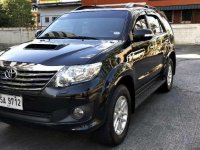 2014 TOYOTA FORTUNER V 2.5 Automatic BLACK