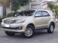 2014 Toyota Fortuner V for sale