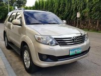 Toyota Fortuner G Automatic Diesel 2012