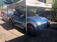 Mitsubishi Strada L 200 Model 2008 color blue