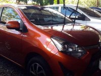 Toyota Wigo G 2018 Automatic Met.orange