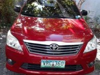 Toyota Innova E 2013 gas matic for sale