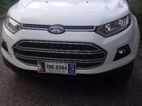 For sale Ford Ecosport 2016 manual
