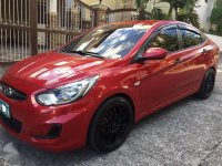 2013 Hyundai Accent 1.4 M/T Gas •veloster red