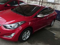 2015 Hyundai Elantra 1.6E Automatic Color Red