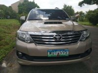 2014 TOYOTA Fortuner g Automatic FOR SALE