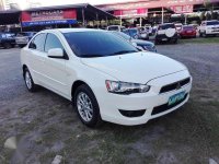 2013 Mitsubishi Lancer MX White Automatic