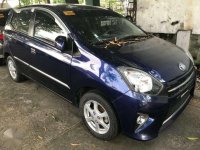 2016 Toyota Wigo 1.0 G Manual Blue Hatchback