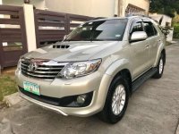 2012 Toyota Fortuner V for sale